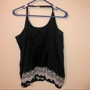 Old Navy Embroidered Tank